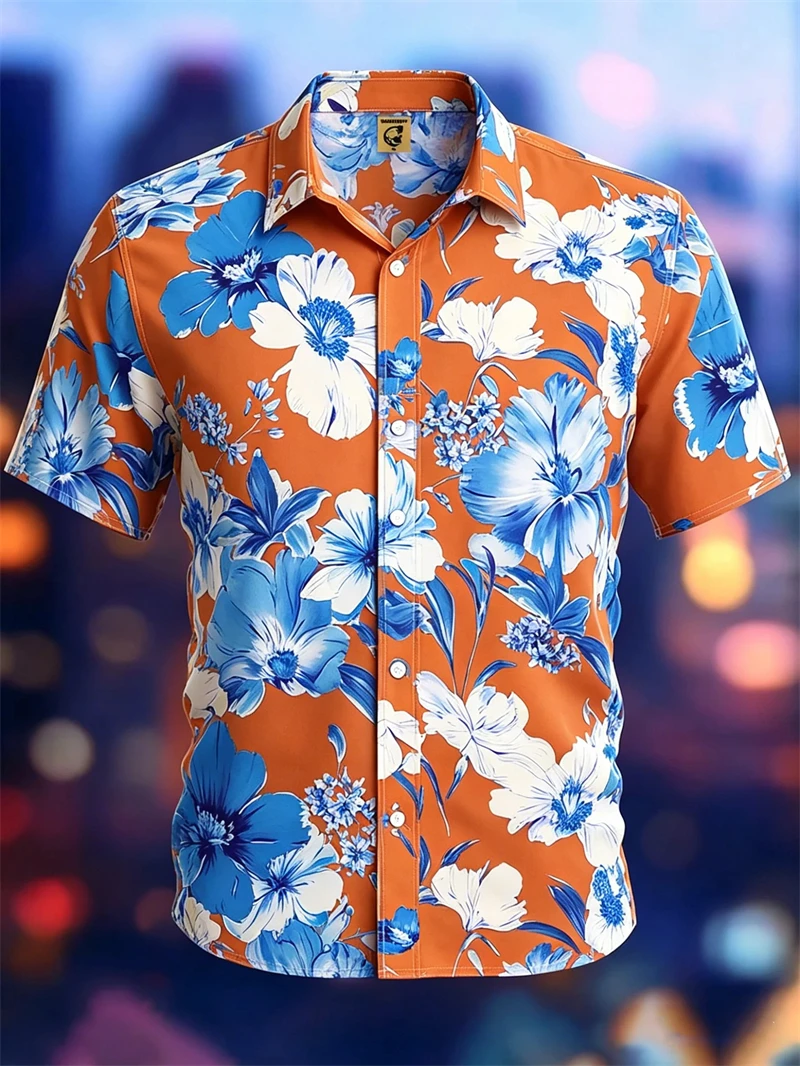 Summer 3D Floral Graphic Shirts Hawaiian Men's Top Breathable Fashion Clothing Beach Vacation Men's Short Sleeved Outdoor Wear
Summer 3D Floral Graphic Shirts Hawaiian Men's Top Breathable Fashion Clothing Beach Vacation Men's Short Sleeved Outdoor Wear