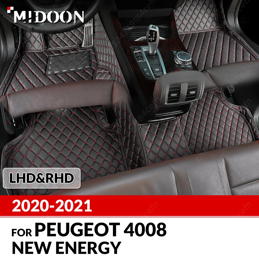 Автомобильные коврики на заказ для Peugeot 4008 New Energy 2020-2021, автомобильный ковер, детали интерьера, аксессуары, защитная накладка
Автомобильные коврики на заказ для Peugeot 4008 New Energy 2020-2021, автомобильный ковер, детали интерьера, аксессуары, защитная накладка