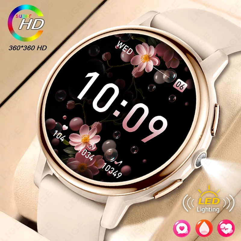 LIGE New 1.26” HD Screen Smart Watch Women IP68 Waterproof Sport Women’s Bracelet Health Monitor Watch Bluetooth Call Smartwatch
LIGE New 1.26” HD Screen Smart Watch Women IP68 Waterproof Sport Women’s Bracelet Health Monitor Watch Bluetooth Call Smartwatch