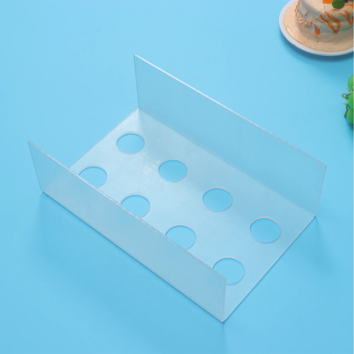 8 Holes Ice Cream Cone Holder Clear Acrylic Dessert Rack Display St Shelf Sushi Roll Cake St Sweet Tube Storage
8 Holes Ice Cream Cone Holder Clear Acrylic Dessert Rack Display St Shelf Sushi Roll Cake St Sweet Tube Storage