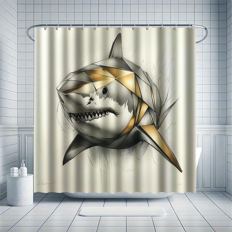 Набор занавесок для душа Armor White Shark — всплеск, белый фон, в комплект входит 12 крючков, полиэстер, современный декор для ванной комнаты
Набор занавесок для душа Armor White Shark — всплеск, белый фон, в комплект входит 12 крючков, полиэстер, современный декор для ванной комнаты