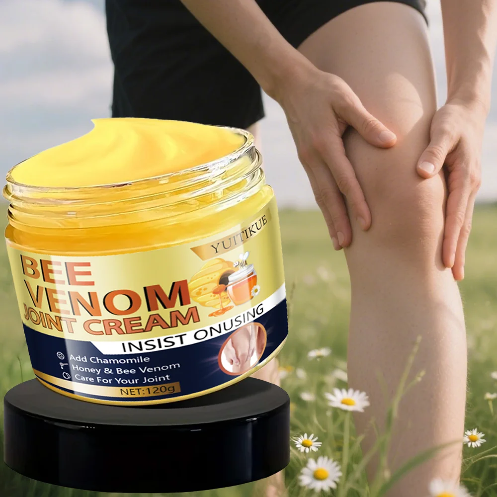 Bee Venom Joint Ointment Relieves Joint Discomfort Chamomile/Honey Easy to Apply Fast Absorbing Non-Greasy Daily Care 120g
Bee Venom Joint Ointment Relieves Joint Discomfort Chamomile/Honey Easy to Apply Fast Absorbing Non-Greasy Daily Care 120g