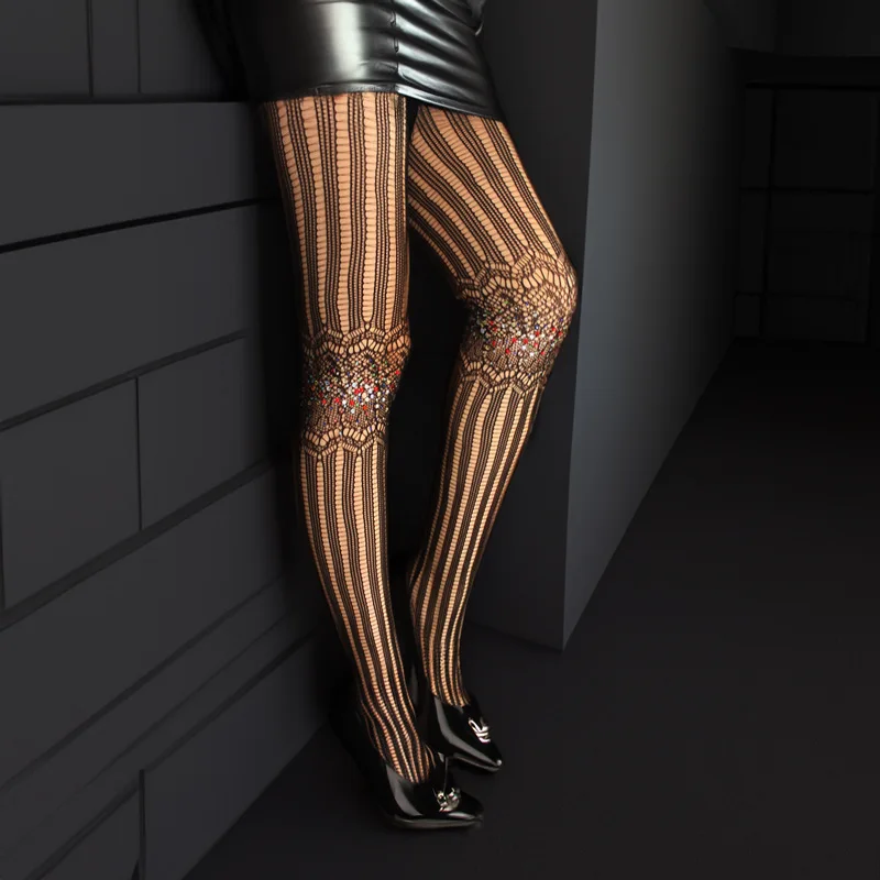 Sexy Tights Women Lingerie Striped Pantyhose Party Club Shiny Panty Crochet Lace Pantyhose Colorful Diamond Tights Luxury
Sexy Tights Women Lingerie Striped Pantyhose Party Club Shiny Panty Crochet Lace Pantyhose Colorful Diamond Tights Luxury