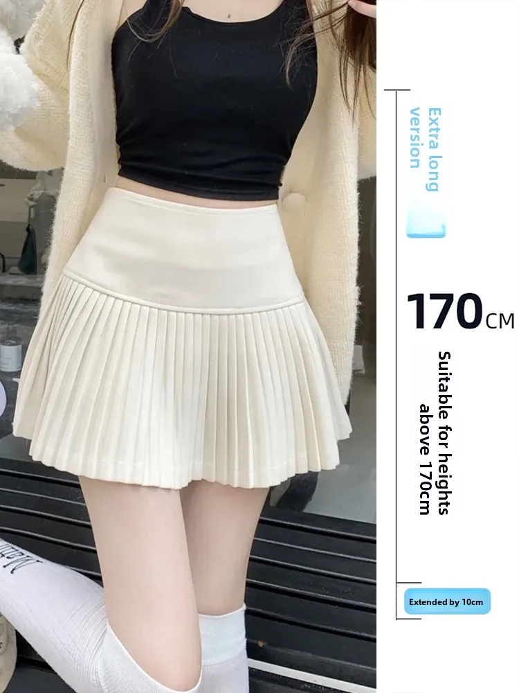 High Waist Pleated Skirt Women's Spring Autumn A-Line Casual Skirts Long College Sle f-length Cover Hip
High Waist Pleated Skirt Women's Spring Autumn A-Line Casual Skirts Long College Sle f-length Cover Hip