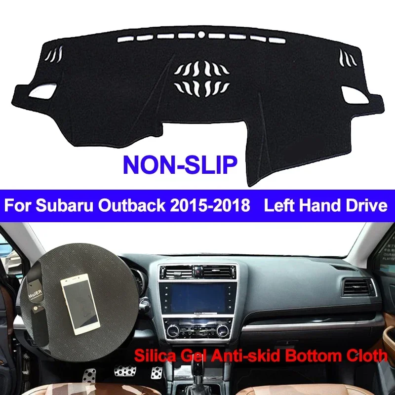 Силиконовый нескользящий чехол для приборной панели автомобиля для Subaru Outback 2015, 2016, 2017, 2018, Солнцезащитный коврик для приборной панели, ковер с защитой от УФ-лучей, коврик для приборной панели
Силиконовый нескользящий чехол для приборной панели автомобиля для Subaru Outback 2015, 2016, 2017, 2018, Солнцезащитный коврик для приборной панели, ковер с защитой от УФ-лучей, коврик для приборной панели