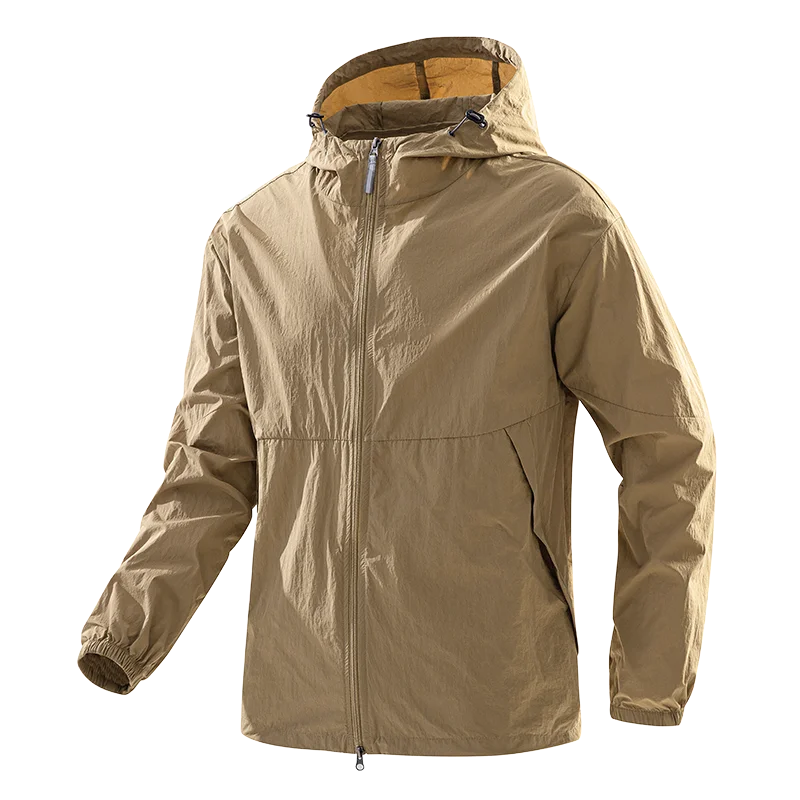 2026 Men's Hooded Windbreaker Sunscreen Jacket - Ultra Light Summer with Elastic Cuffs Suitable for Outdoor Hiking and Running
2026 Men's Hooded Windbreaker Sunscreen Jacket - Ultra Light Summer with Elastic Cuffs Suitable for Outdoor Hiking and Running