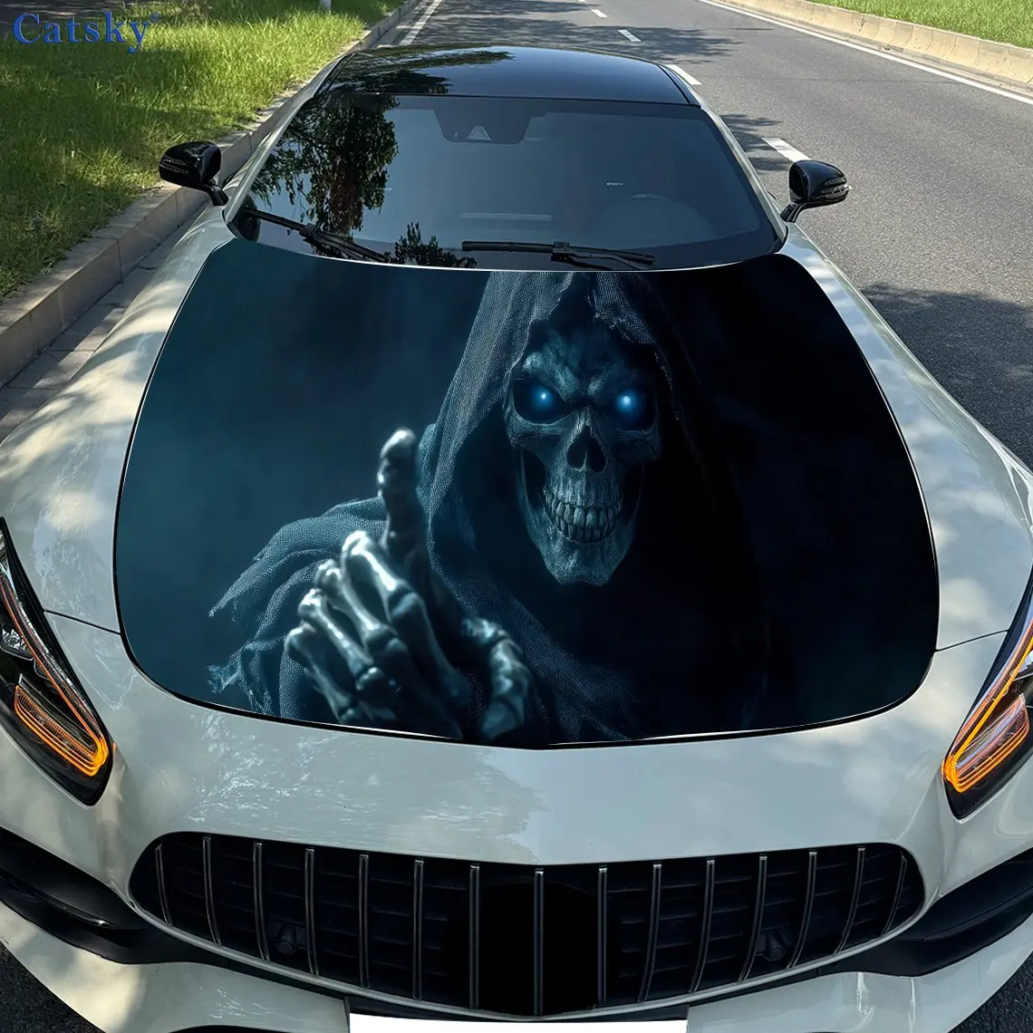 Charming Grim Reaper Car Sticker PVC automotive coating - self-adhesive waterproof car cover stickers, suitable for trucks, cars
Charming Grim Reaper Car Sticker PVC automotive coating - self-adhesive waterproof car cover stickers, suitable for trucks, cars