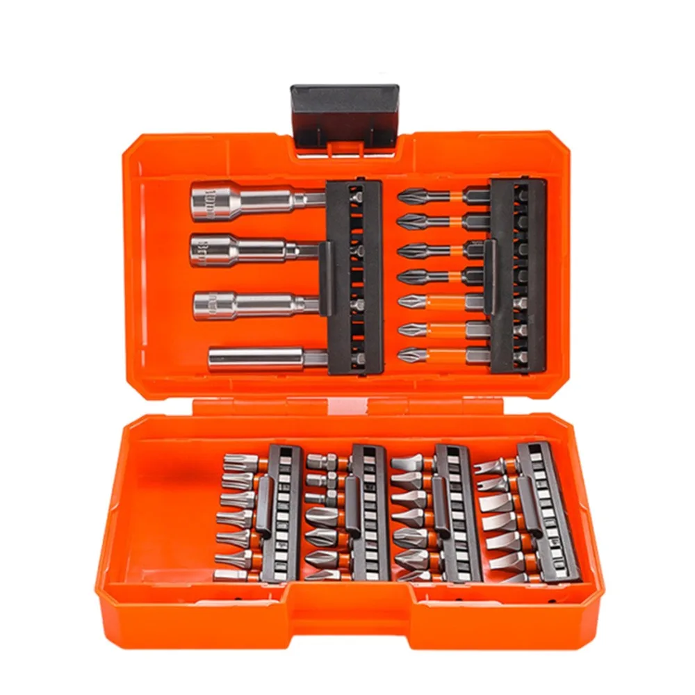 27/35/39Pcs Bits Drill Bits Set Hexagon Bits Hole Bit Screwdriver Bits Set Heavy Duty Storage Case Twist Sleeve
27/35/39Pcs Bits Drill Bits Set Hexagon Bits Hole Bit Screwdriver Bits Set Heavy Duty Storage Case Twist Sleeve