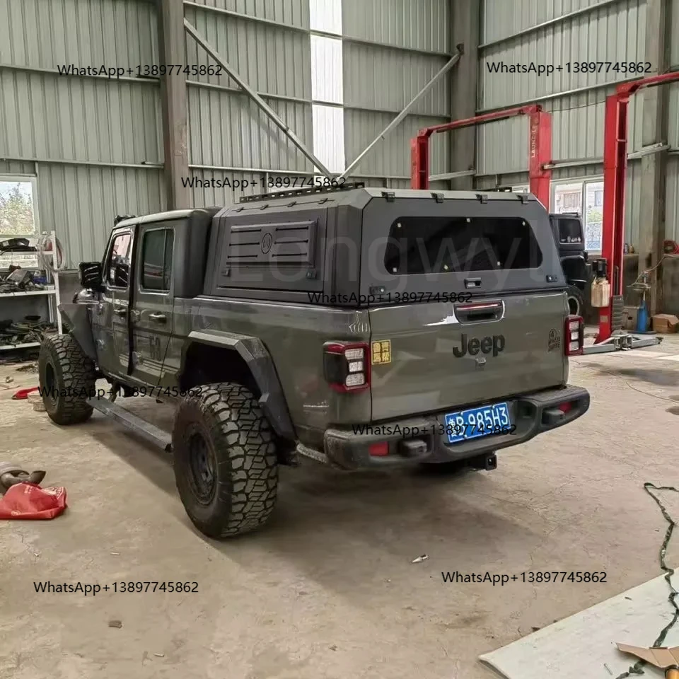 Peiqi Heavy-duty Hardtop Pickup Canopy for Jeep Gladiator Rust-Proof Black Matte Truck Topper Aluminum
Peiqi Heavy-duty Hardtop Pickup Canopy for Jeep Gladiator Rust-Proof Black Matte Truck Topper Aluminum