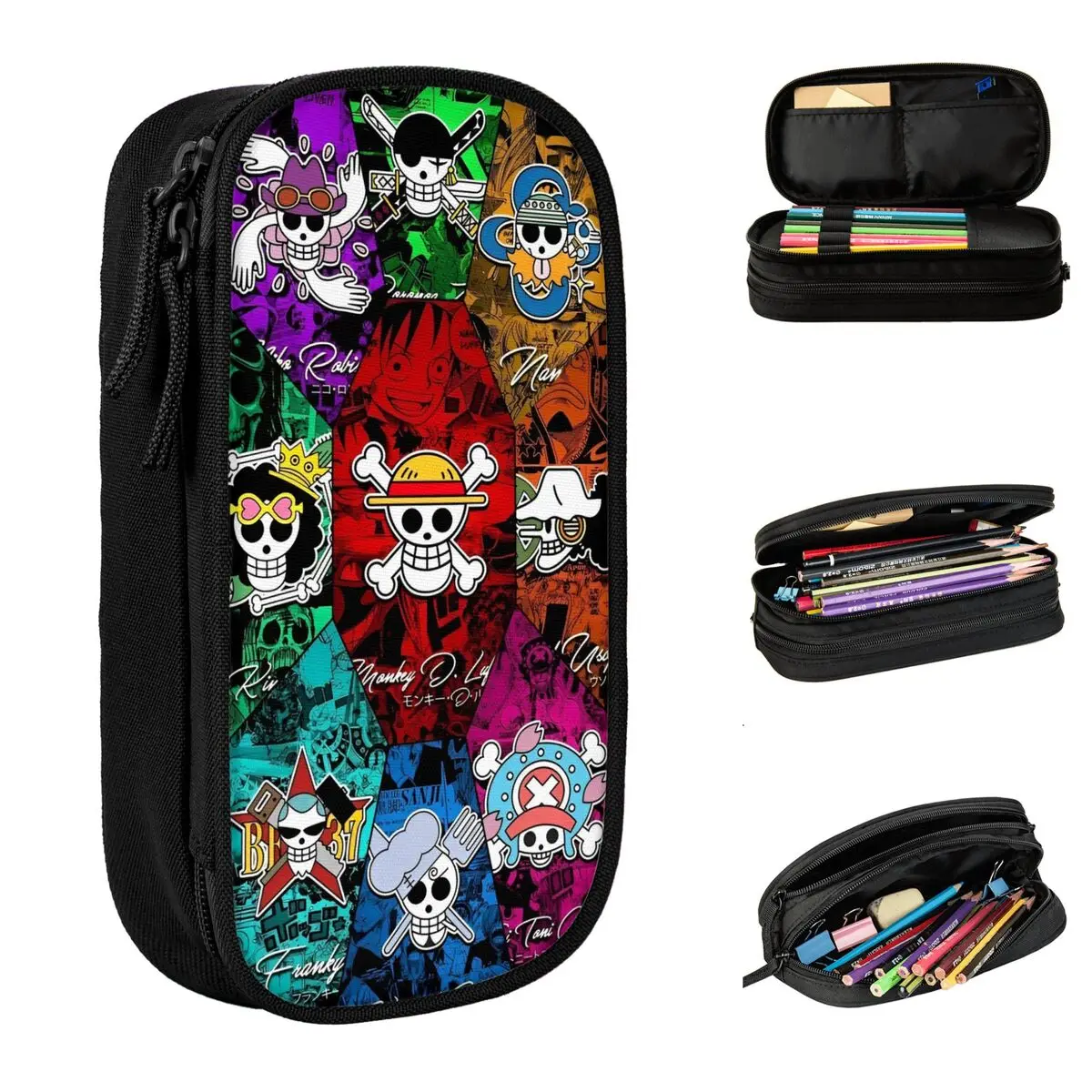 Japan Anime Manga Luffyed Zoros Choppers Pen Box Double Layer Large Capacity Office Supplies Pencil Box Suprise Gift
Japan Anime Manga Luffyed Zoros Choppers Pen Box Double Layer Large Capacity Office Supplies Pencil Box Suprise Gift