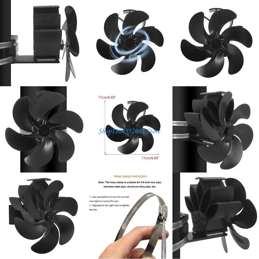 Y6GD DY2006X 5-лопастной тепловой вентилятор для печи, модернизация дровяной печи, верхний вентилятор, бесшумный пожарный для
Y6GD DY2006X 5-лопастной тепловой вентилятор для печи, модернизация дровяной печи, верхний вентилятор, бесшумный пожарный для
