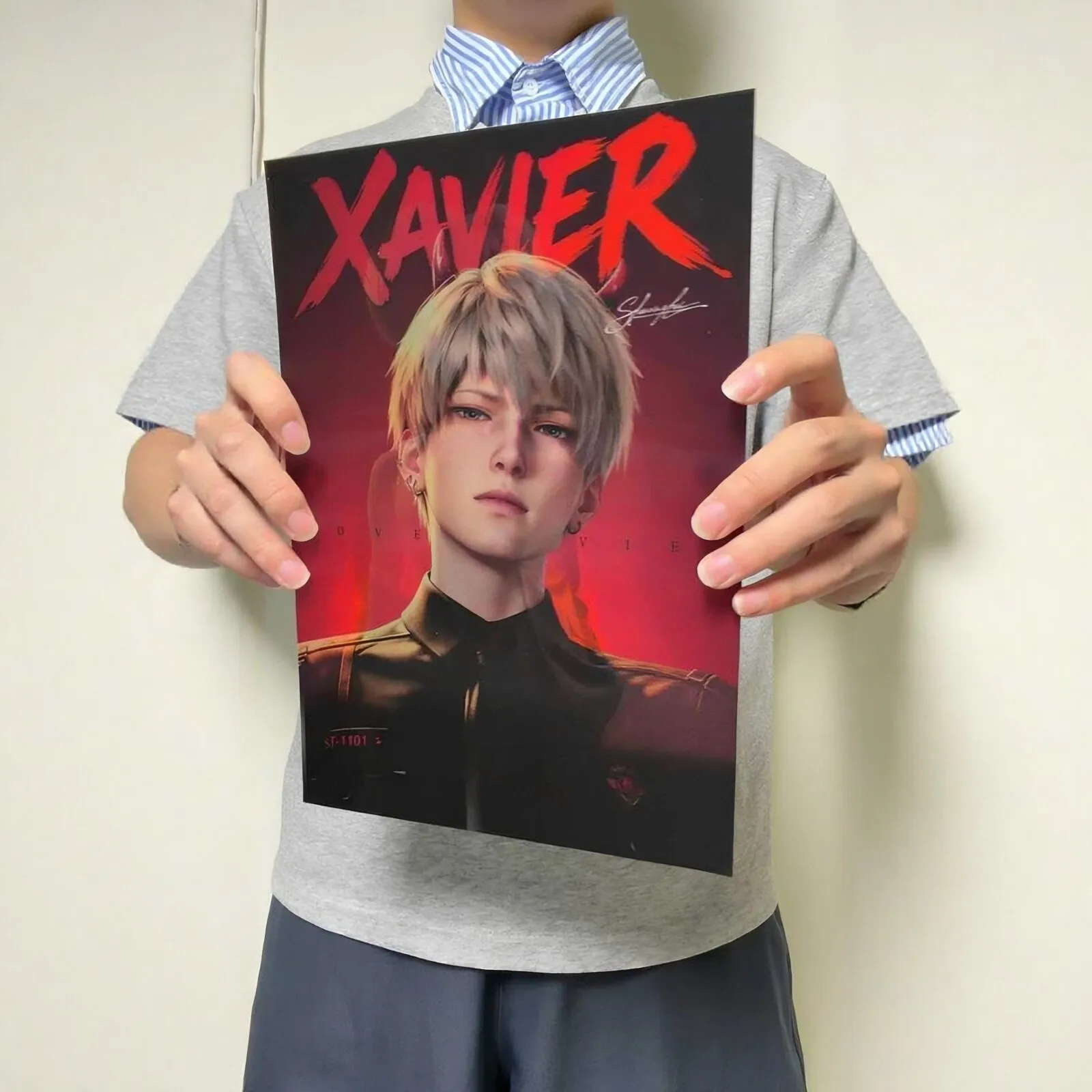 Love and Deepspace Xavier Cosplay Anime Cartoon raster poster 3D dynamic changes bedroom wall painting Accessories ornament gift
Love and Deepspace Xavier Cosplay Anime Cartoon raster poster 3D dynamic changes bedroom wall painting Accessories ornament gift
