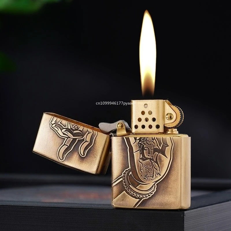 Zorro Z3-1001 Third-generation Copper Double-sided Relief Bergamot KeroseIne Lighter To Send High-end Gifts To Boyfriend
Zorro Z3-1001 Third-generation Copper Double-sided Relief Bergamot KeroseIne Lighter To Send High-end Gifts To Boyfriend
