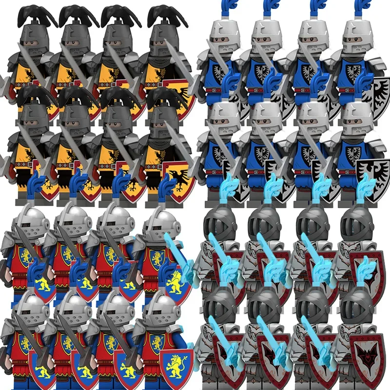 Kids Toys 18Pcs/Lots Medieval Castle Knight Series Ancient Mililtary Soldiers Figures Model Assmbled Building Blocks Boys Gifts
Kids Toys 18Pcs/Lots Medieval Castle Knight Series Ancient Mililtary Soldiers Figures Model Assmbled Building Blocks Boys Gifts