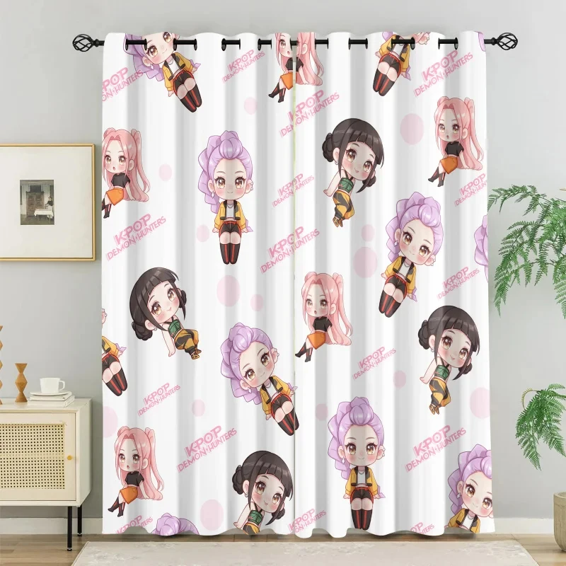 2 Pcs Kawaii Hasbro Kpop Curtains Anime Style Sun Block Blackout Draps Window Treatments For Bedroom Balcony Living Room Decor
2 Pcs Kawaii Hasbro Kpop Curtains Anime Style Sun Block Blackout Draps Window Treatments For Bedroom Balcony Living Room Decor
