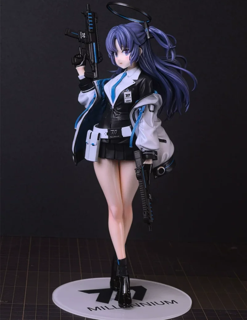 Blue Archive Hayase Yuuka 1/7 Scale Action Figure Model Toys Desktop Decoration Ornament Anime Peripheral Creative Festival Gift
Blue Archive Hayase Yuuka 1/7 Scale Action Figure Model Toys Desktop Decoration Ornament Anime Peripheral Creative Festival Gift
