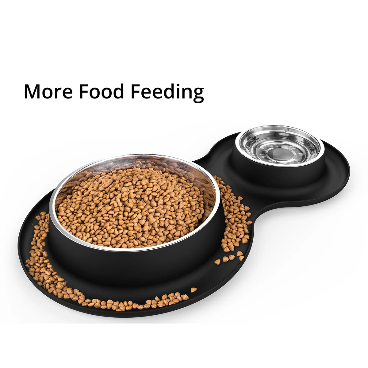 Stainless Steel Dog Pet Food Water Feeder Rust Resistant Non Cat Puppy Bowl Dual Pet Feeder For Dry Wet Food
Stainless Steel Dog Pet Food Water Feeder Rust Resistant Non Cat Puppy Bowl Dual Pet Feeder For Dry Wet Food