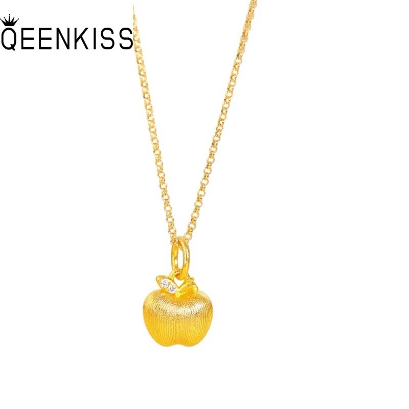 QEENKISS Gold Apple Necklace Pendants For Women Wedding Party Birthday Christmas Bride Mother Girl Ladies Kids Gifts PT5192
QEENKISS Gold Apple Necklace Pendants For Women Wedding Party Birthday Christmas Bride Mother Girl Ladies Kids Gifts PT5192