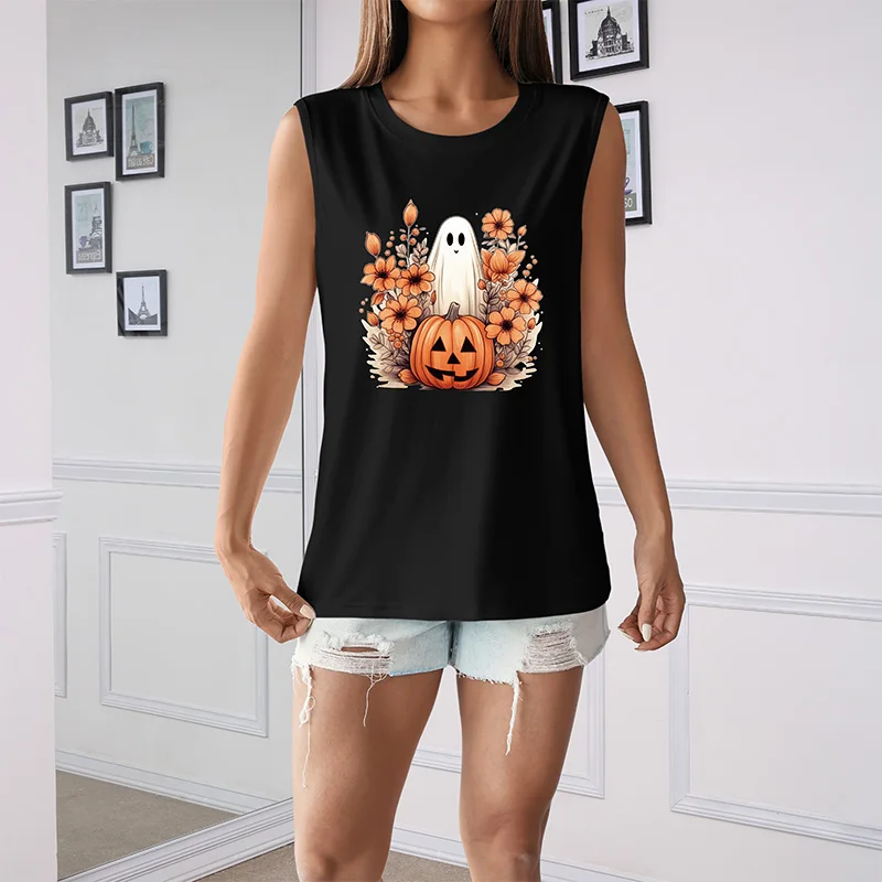 2024 Halloween Leisure Fashion Top Women's Tank Top Ghost Candy Summer Women's Tank Top Street Party Korean Fashion Clothing
2024 Halloween Leisure Fashion Top Women's Tank Top Ghost Candy Summer Women's Tank Top Street Party Korean Fashion Clothing