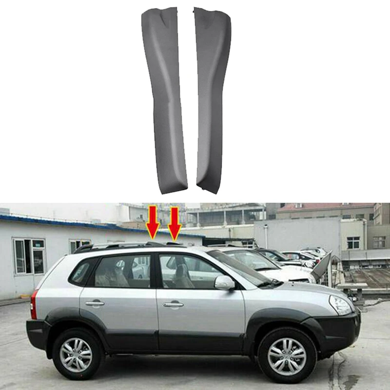 1Pair Car Front Roof Rack Cover Trim 87291-2E000 87292-2E000 For Hyundai Tucson 2005-2009 Luggage Rack Decorative Caps
1Pair Car Front Roof Rack Cover Trim 87291-2E000 87292-2E000 For Hyundai Tucson 2005-2009 Luggage Rack Decorative Caps
