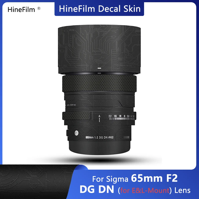 Hinefilm Skin for Sigma 65mm f2 DG DN E / L Mount Lens Decal Skins Sigma 65 F2 Lens Wrap Cover Film for Sigma 65F2 Lens Sticker
Hinefilm Skin for Sigma 65mm f2 DG DN E / L Mount Lens Decal Skins Sigma 65 F2 Lens Wrap Cover Film for Sigma 65F2 Lens Sticker