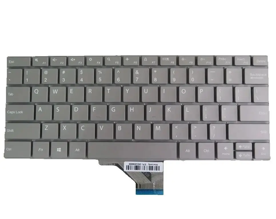 Laptop Keyboard For ONN WU133W Y1333W 100002434 SCDY-275-3 United States US Grey No Frame & No Backlit New
Laptop Keyboard For ONN WU133W Y1333W 100002434 SCDY-275-3 United States US Grey No Frame & No Backlit New