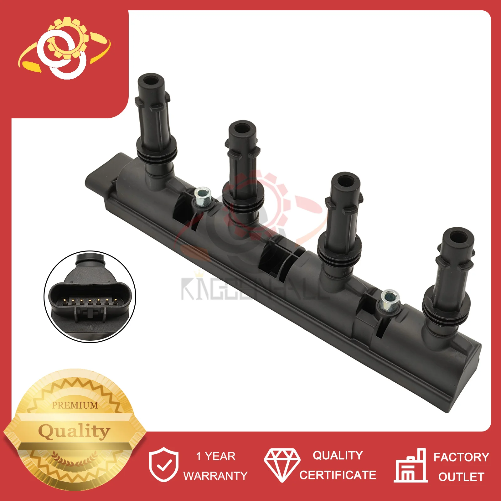 Bobine Allumage Coil Ignition Compatible With OPEL ASTRA ADAM MOKKA VAUXHALL Chevrolet Cadillac Buick HOLDEN 1.4L 1208092
Bobine Allumage Coil Ignition Compatible With OPEL ASTRA ADAM MOKKA VAUXHALL Chevrolet Cadillac Buick HOLDEN 1.4L 1208092