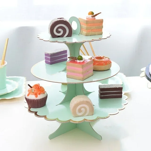 3 Tier Round Paper Foldable Cake Rack Food Stand Display Shelf Birthday Party Wedding Cake Stand Cupcake Stand
3 Tier Round Paper Foldable Cake Rack Food Stand Display Shelf Birthday Party Wedding Cake Stand Cupcake Stand