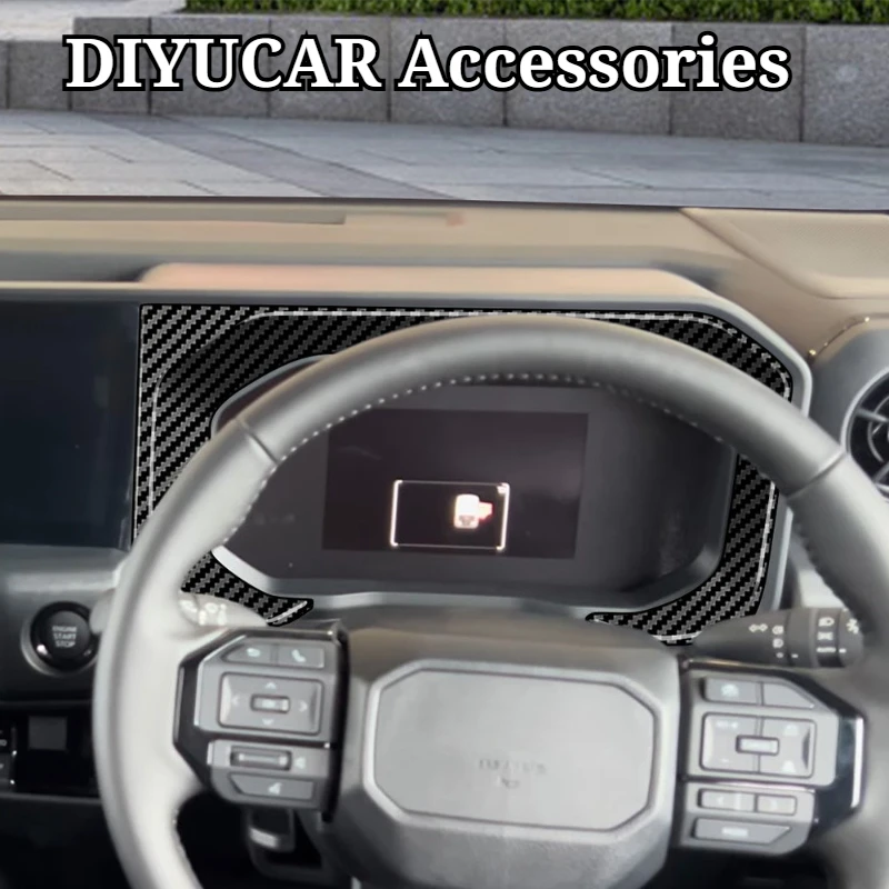 For Toyota FJ Cruiser 2026 ABS Carbon Fiber Car Dashboard Show Frame Cover Trim Interior Car Accessories RHD
For Toyota FJ Cruiser 2026 ABS Carbon Fiber Car Dashboard Show Frame Cover Trim Interior Car Accessories RHD