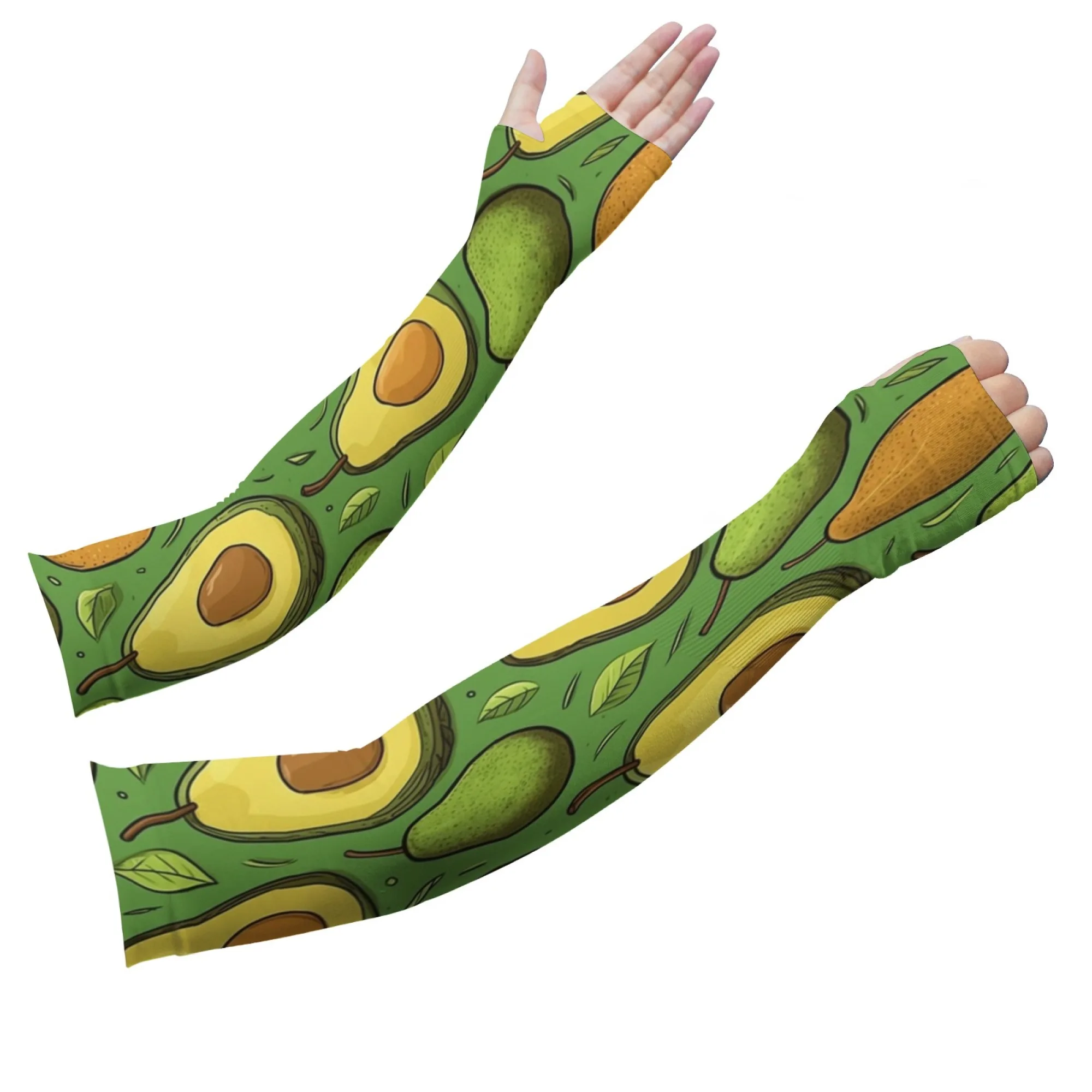 Funny Avocado and Kiwi Printed Arm Sleeves Lightweight Breathable and Non-slip Sleeves for Fishing Driving Outdoor Sports
Funny Avocado and Kiwi Printed Arm Sleeves Lightweight Breathable and Non-slip Sleeves for Fishing Driving Outdoor Sports