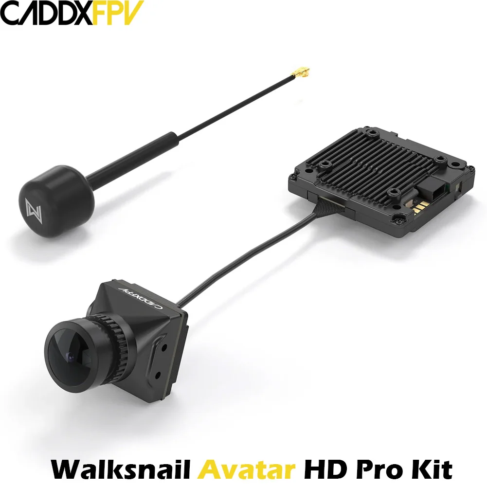 Комплект Caddx Walksnail Avatar HD Pro 1080P/60fps 160 ° FOV 1/1,8-дюймовая камера Starvis Sensor Pro 32G со встроенным хранилищем Gyroflow V2 VTX
Комплект Caddx Walksnail Avatar HD Pro 1080P/60fps 160 ° FOV 1/1,8-дюймовая камера Starvis Sensor Pro 32G со встроенным хранилищем Gyroflow V2 VTX