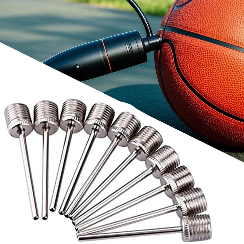 10-60Pcs Stainless Steel Pump Pin Sport Ball Inflating Pump Needle For Football Basketball Soccer Inflatable Air Valve Adaptor
10-60Pcs Stainless Steel Pump Pin Sport Ball Inflating Pump Needle For Football Basketball Soccer Inflatable Air Valve Adaptor