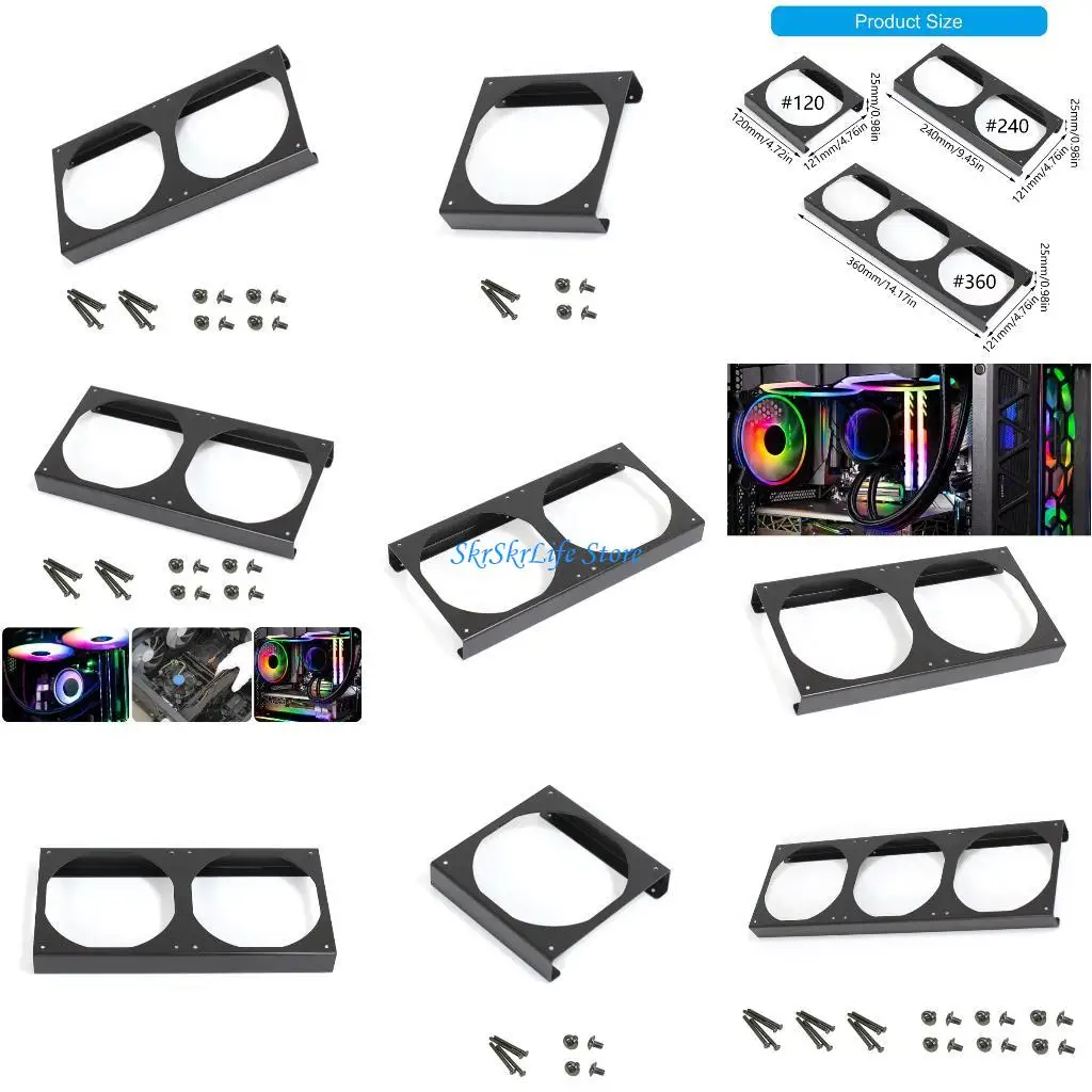 E65E Металлические стойки для компьютерных вентиляторов 12 см Кронштейн для вентилятора Высота 25 мм для эффективного отвода в
E65E Металлические стойки для компьютерных вентиляторов 12 см Кронштейн для вентилятора Высота 25 мм для эффективного отвода в