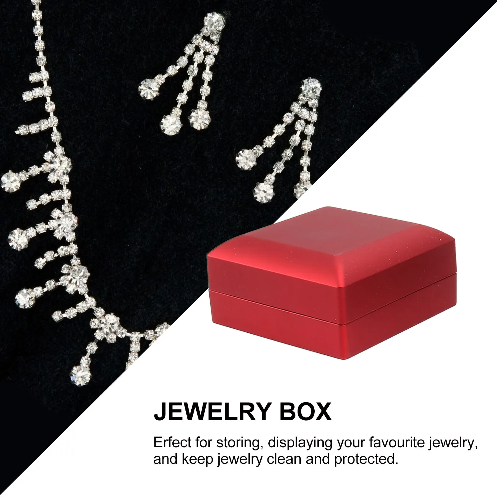 3pcs LED Light Jewelry Box Flocking Rubber Material Ring Pendant Bracelet Storage Display Case Dustproof Scratch Resistant Chic
3pcs LED Light Jewelry Box Flocking Rubber Material Ring Pendant Bracelet Storage Display Case Dustproof Scratch Resistant Chic