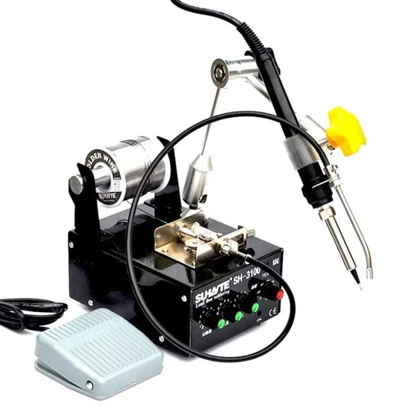 220V Soldering Machine foot pedal automatic soldering soldering gun iron, automatic robot
220V Soldering Machine foot pedal automatic soldering soldering gun iron, automatic robot