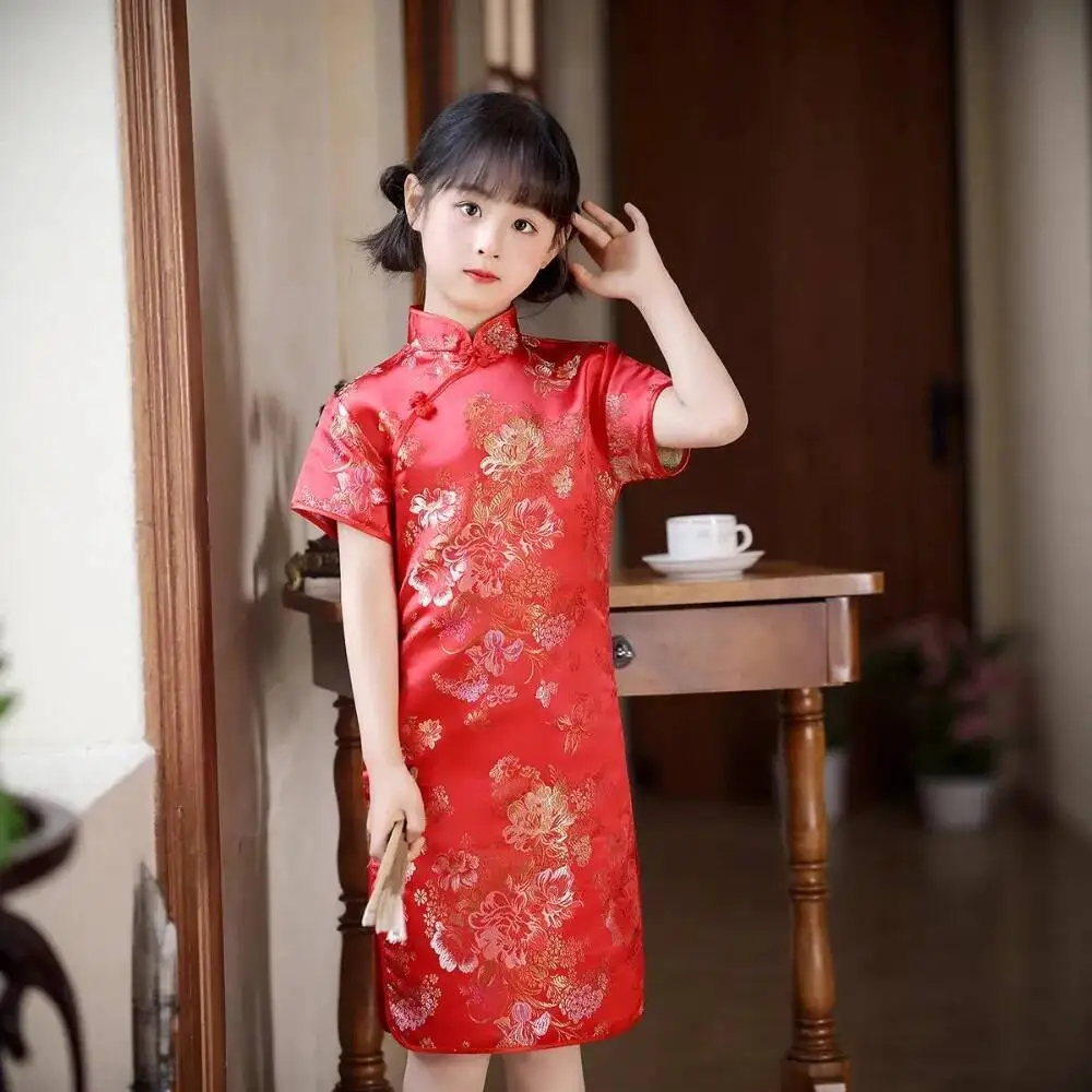 Cosplay Costumes Baby Children Clothing Princess Cheongsam Dress Chinese New Year Clothes for Kids Summer Qipao Girl Dress
Cosplay Costumes Baby Children Clothing Princess Cheongsam Dress Chinese New Year Clothes for Kids Summer Qipao Girl Dress