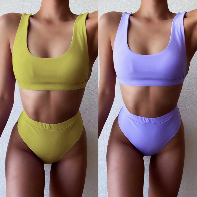 Sexy Solid Fashion Bikini Set Swimwear Women Print Swimsuit Push Up Solid Bathing Suit Beachwear Biquini
Sexy Solid Fashion Bikini Set Swimwear Women Print Swimsuit Push Up Solid Bathing Suit Beachwear Biquini