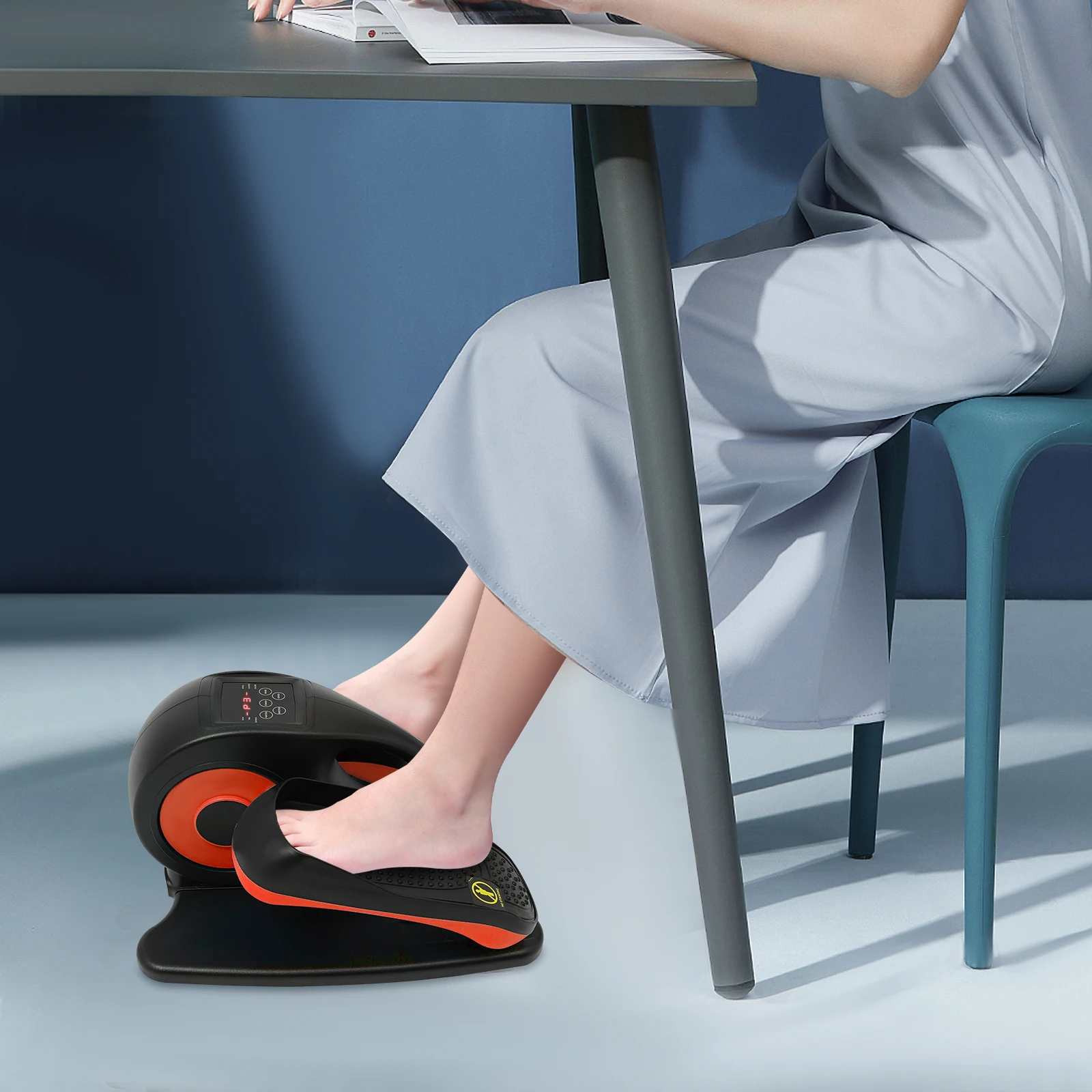 Under Desk Electric Elliptical Machine Seated Pedal Exerciser Manual/Automatic Mode for Home Hospital W/Silent Wheels LCD Screen
Under Desk Electric Elliptical Machine Seated Pedal Exerciser Manual/Automatic Mode for Home Hospital W/Silent Wheels LCD Screen