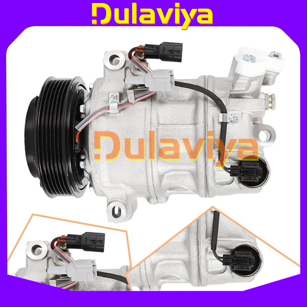 Air Conditioner AC Compressor With Clutch For Nissan Sentra 1.8L 2013 2014 2015 926003SH1B 2001730 14SD1733NC 1730 C2903 C2903R
Air Conditioner AC Compressor With Clutch For Nissan Sentra 1.8L 2013 2014 2015 926003SH1B 2001730 14SD1733NC 1730 C2903 C2903R