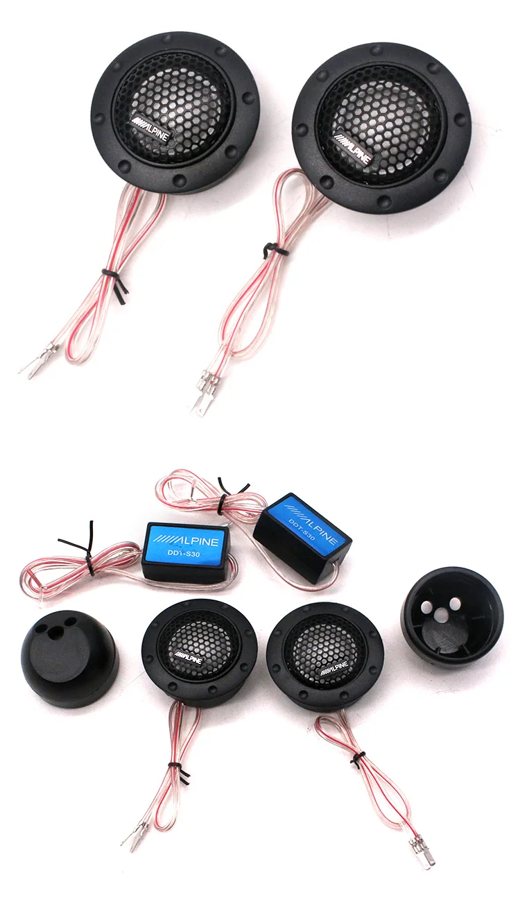 DDT-S30 1inch 4ohm RMS 50W MAX 180W Super Power Loud Stereo Dome Tweeter Small Aluminum Car Horn Speaker Interior Accessories
DDT-S30 1inch 4ohm RMS 50W MAX 180W Super Power Loud Stereo Dome Tweeter Small Aluminum Car Horn Speaker Interior Accessories