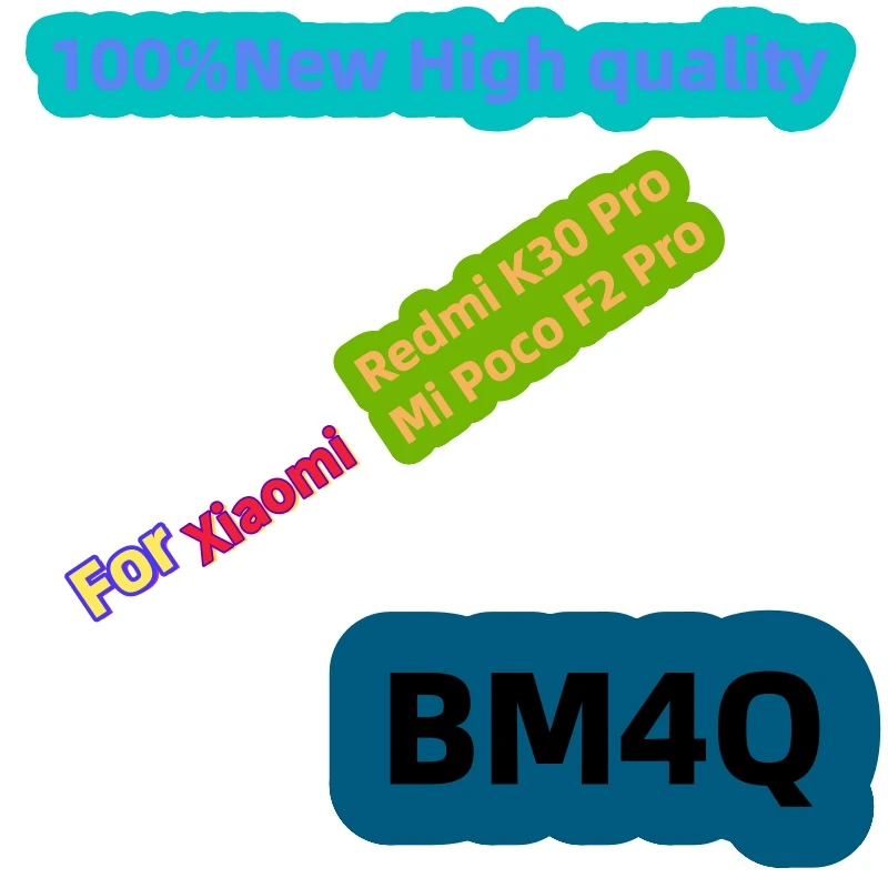 2026 Years 4700mAh BM4Q Lithium Battery For Xiaomi Redmi K30 Pro / Mi Poco F2 Pro Phone Bateria Batteries Fast Shipping + Tools
2026 Years 4700mAh BM4Q Lithium Battery For Xiaomi Redmi K30 Pro / Mi Poco F2 Pro Phone Bateria Batteries Fast Shipping + Tools