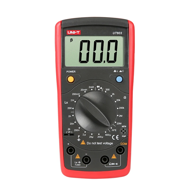 UNI-T UT603 Resistance and Capacitance Inductance Multimeter Inductance Capacitance Meter Multimeter Brands
UNI-T UT603 Resistance and Capacitance Inductance Multimeter Inductance Capacitance Meter Multimeter Brands