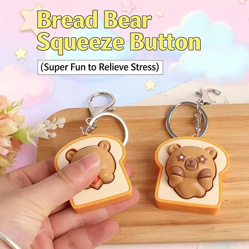 Creative Mini Steamed Bun Stress Relief Novelty Soft And Slow Rebound Kneading Decompression Bun Clicker Keychain Hot Sale
Creative Mini Steamed Bun Stress Relief Novelty Soft And Slow Rebound Kneading Decompression Bun Clicker Keychain Hot Sale