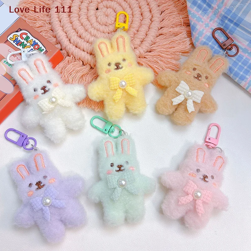 New Bowknot 3D Rabbit Plush Keychain, Cute Fluffy Bunny Keyring For Girls, Soft Stuffed Car Key Ring, Backpack Bag Pendant Gift
New Bowknot 3D Rabbit Plush Keychain, Cute Fluffy Bunny Keyring For Girls, Soft Stuffed Car Key Ring, Backpack Bag Pendant Gift