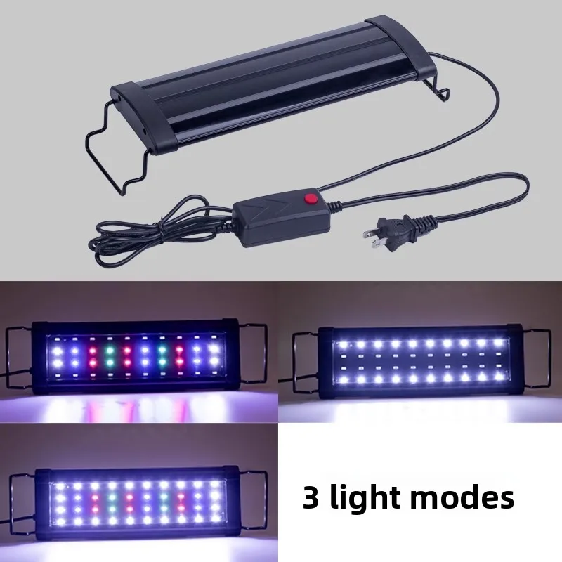LED Aquarium Light LED Fish Tank Light ,Multi-color LEDs, 3 Lighting Modes for Saltwater, Freshwater Fish, Coral Reef Lighting
LED Aquarium Light LED Fish Tank Light ,Multi-color LEDs, 3 Lighting Modes for Saltwater, Freshwater Fish, Coral Reef Lighting
