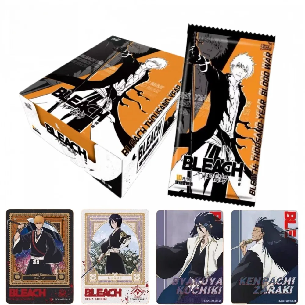 KaYou BLEACH Thousand-Year Blood War Guardian Collection Cards - Poem of Fate Trading Card Merchandise Game Anime Card Gift
KaYou BLEACH Thousand-Year Blood War Guardian Collection Cards - Poem of Fate Trading Card Merchandise Game Anime Card Gift