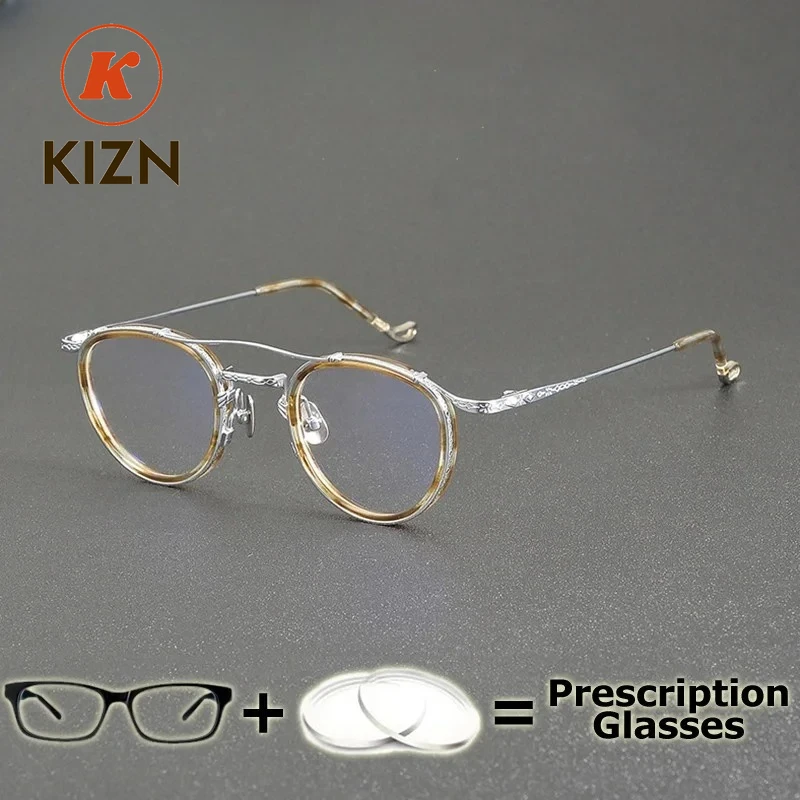 Очки по рецепту KIZN, ацетат, титан, фотохромные линзы для близорукости, мужские медицинские оптические линзы, прогрессивные рецепты
Очки по рецепту KIZN, ацетат, титан, фотохромные линзы для близорукости, мужские медицинские оптические линзы, прогрессивные рецепты