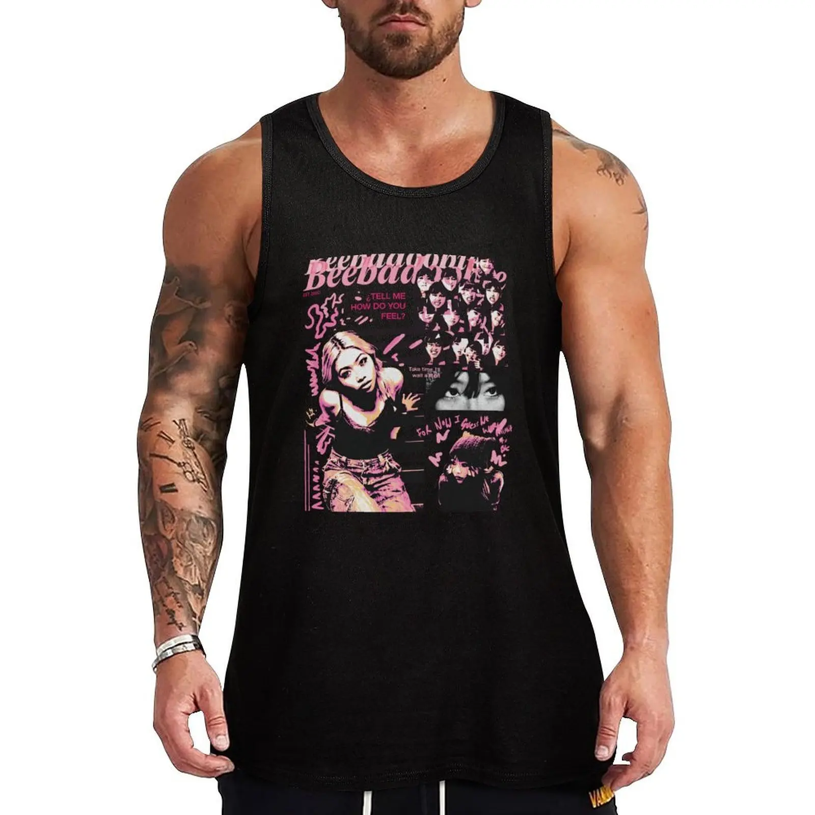 Beabadoobee Vintage Tank Top Gym T-shirts for men sleeveless vests Muscle fit
Beabadoobee Vintage Tank Top Gym T-shirts for men sleeveless vests Muscle fit