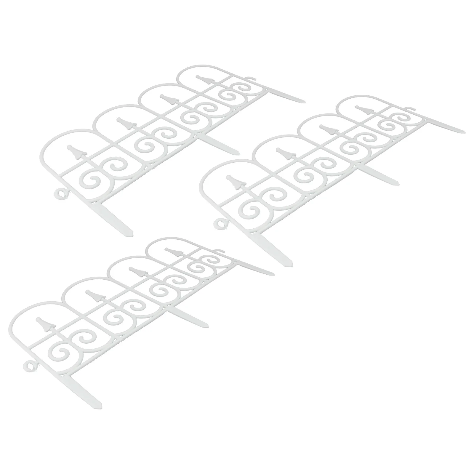 3pcs Plastic Panel Garden Path Fence Decor Outdoor Wedding Festival Lawn Barrier European-Style Garden Fence Ornament
3pcs Plastic Panel Garden Path Fence Decor Outdoor Wedding Festival Lawn Barrier European-Style Garden Fence Ornament