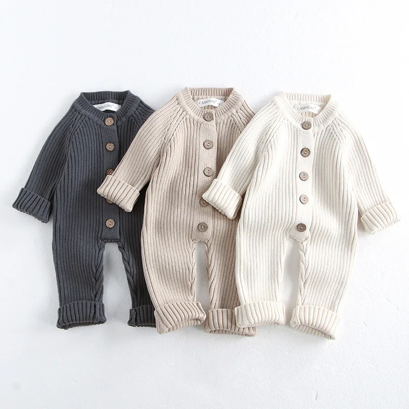New Autumn Winter Baby Clothes Newborn Boys Rompers Toddler Girls Jumpsuits Infant Knitted Thick Climbing Suit Unisex Outfits
New Autumn Winter Baby Clothes Newborn Boys Rompers Toddler Girls Jumpsuits Infant Knitted Thick Climbing Suit Unisex Outfits